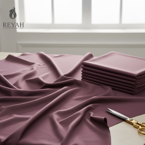 Reyah Premium Wash & Wear – Dusty Mauve Elegance